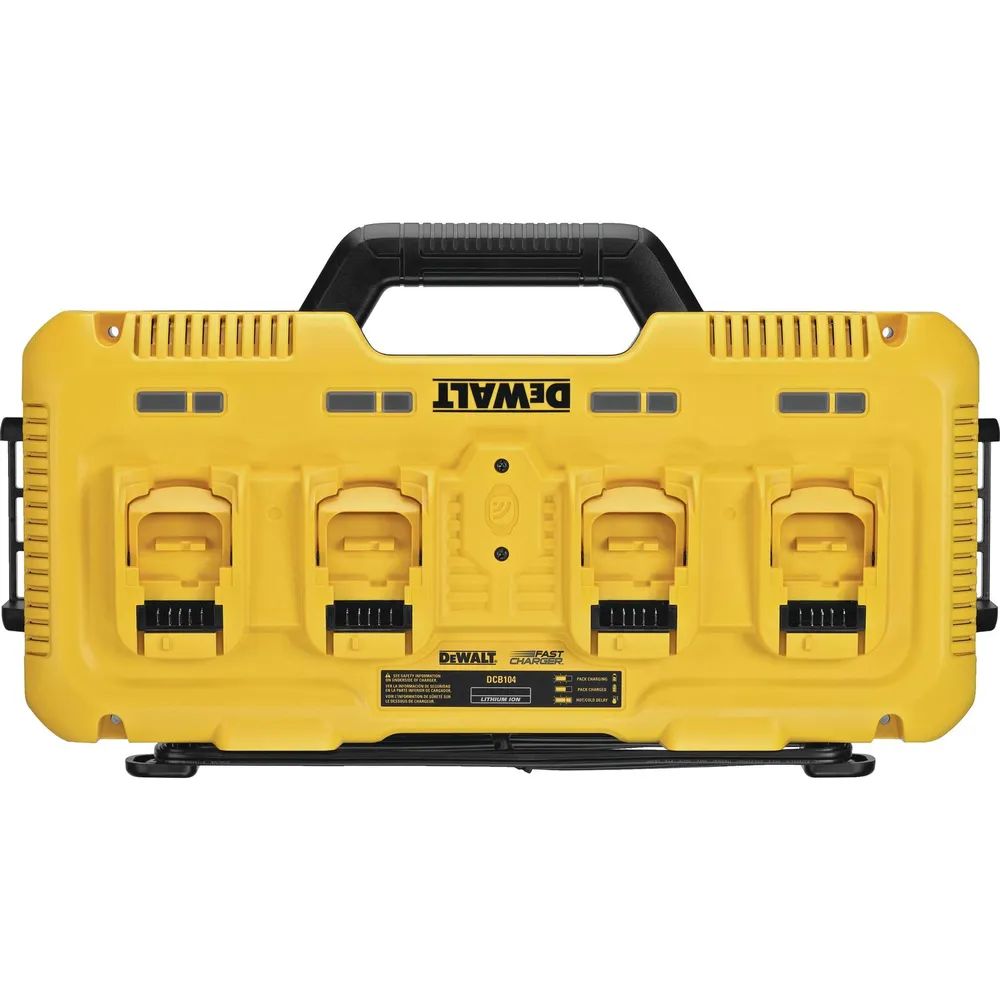 Dewalt DCB104-QW Akku-Vierfach-Schnelladegerät