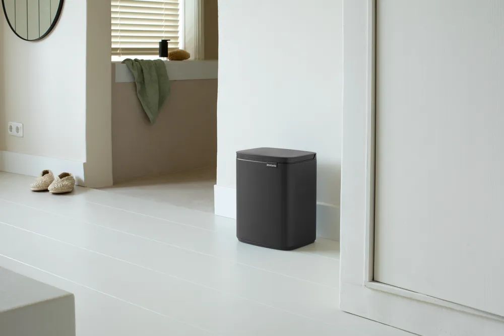 Brabantia Bo Mülleimer, 7L - Mineral Infinite Grey