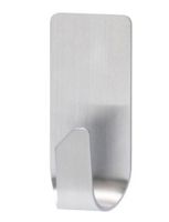 Tesa Powerstrips - Indoor - Universalhaken - Metallisch - Edelstahl - Klebestreifen - 2 kg