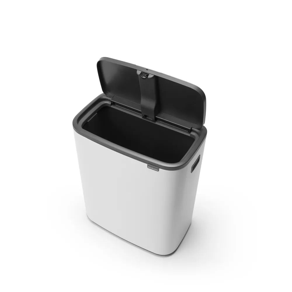 Brabantia Bo Touch Bin, 60L - White