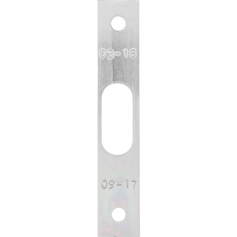 KFV Flachschließblech für Riegel oben u. unten,18x100mm zu Stulpflügelb. AS2600