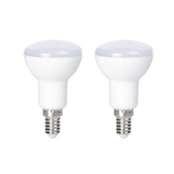 Xavax LED-Lampe, E14, 470lm ersetzt 40W, Reflektorlampe R50, Warmweiß, 2 Stück