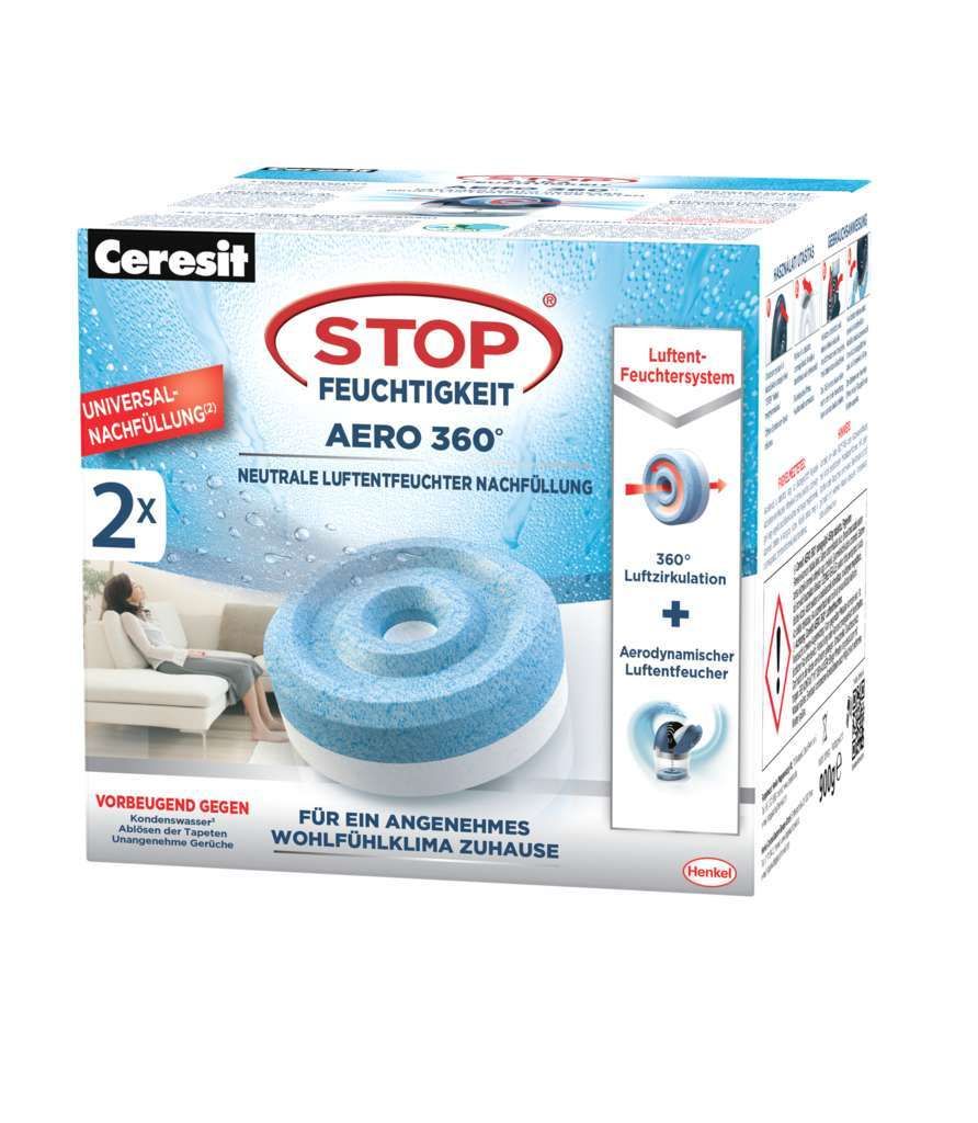 Ceresit AERO 360º Weiß & 2 Tabs SET