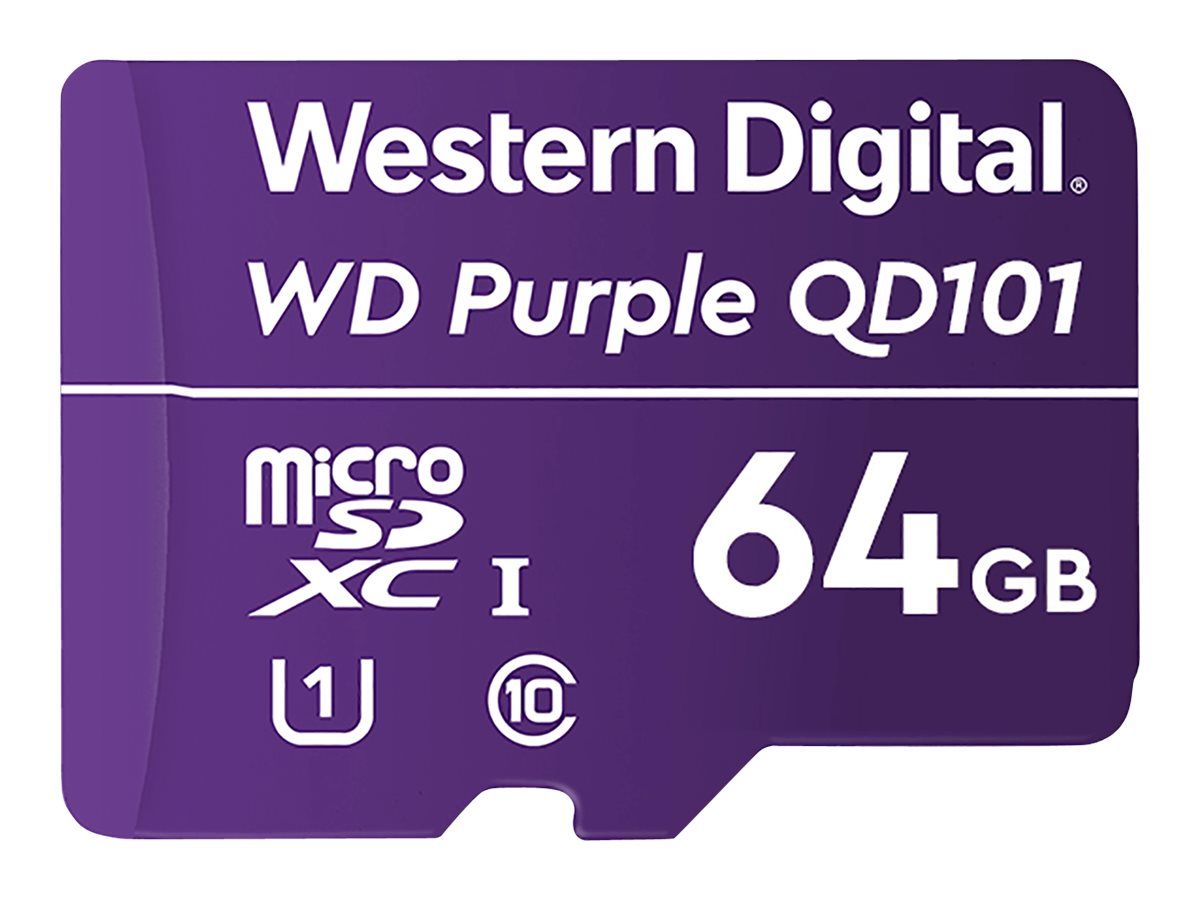 WD Purple SC QD101 WDD064G1P0C - Flash-Speicherkarte