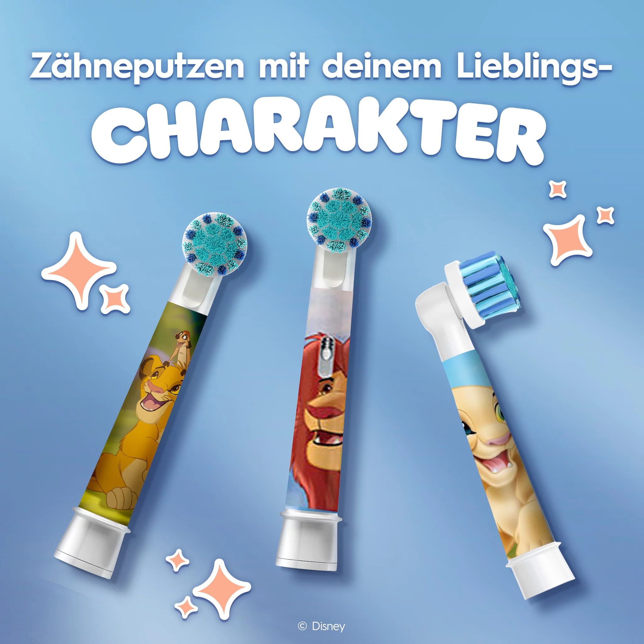 Oral-B Aufsteckbürsten König der Löwen 16er FFS