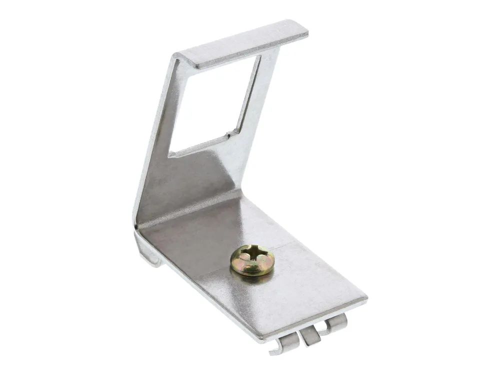 InLine Keystone SNAP-In Metall-Modulhalter - 1-fach für Hutschiene