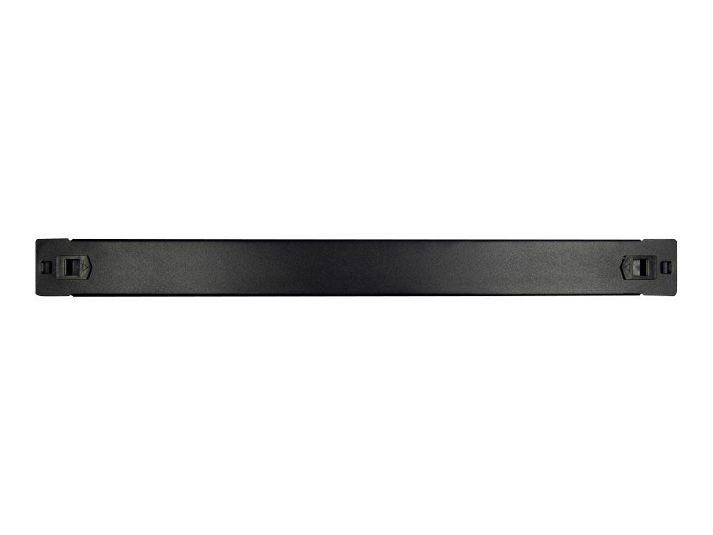 Inter-Tech Blindplatte - Schwarz, RAL 9005 - 1U - 48.3 cm (19")