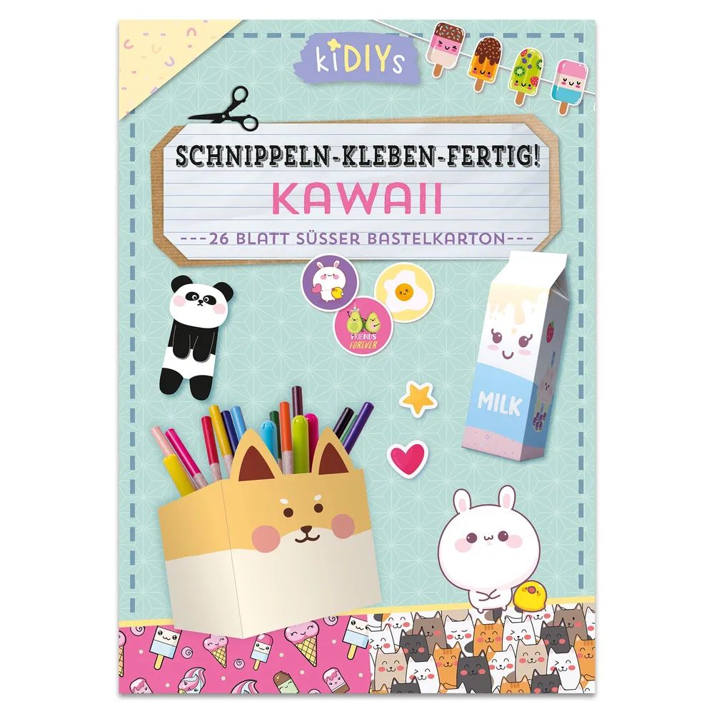 Helmut Lingen Verlag GmbH Schnippeln - Kleben - Fertig - Kawaii