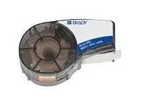 Brady Corporation Brady B-595 - Vinyl - matt - Schwarz auf Weiß - Rolle (0,953 cm x 6,4 m)