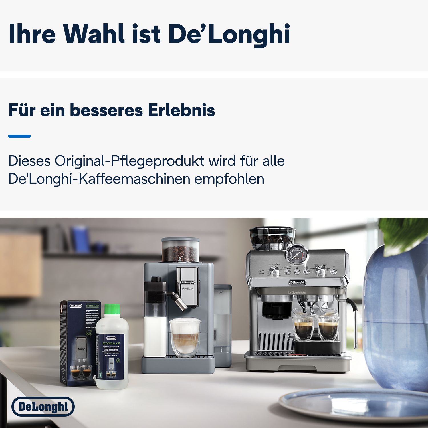 De'Longhi Entkalker EcoDecalk 500 ml DLSC500 Open-Box