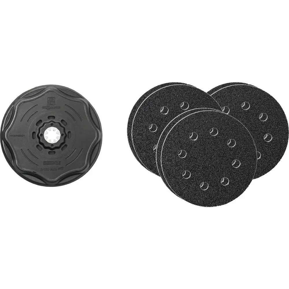 FEIN Schleifteller-Set ø 115 mm gelocht Starlock Plus 6 Schleifblätter