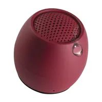 BOOMPODS Zero Speaker - 3 cm - 3 W - Kabellos - Tragbarer Mono-Lautsprecher - Burgund - Sphärisch