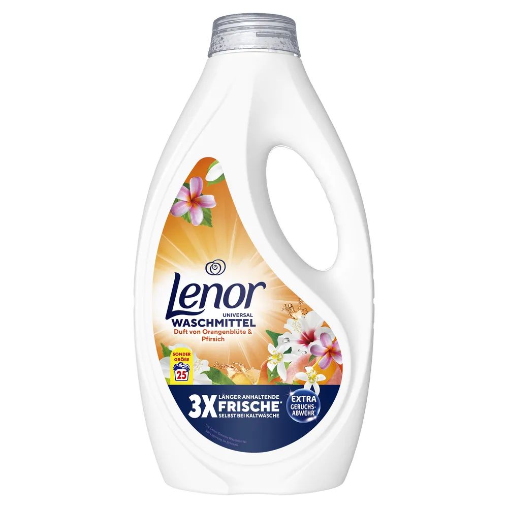 Lenor WM Flüssig Orangenblüte & Pfirsich 1.125L 