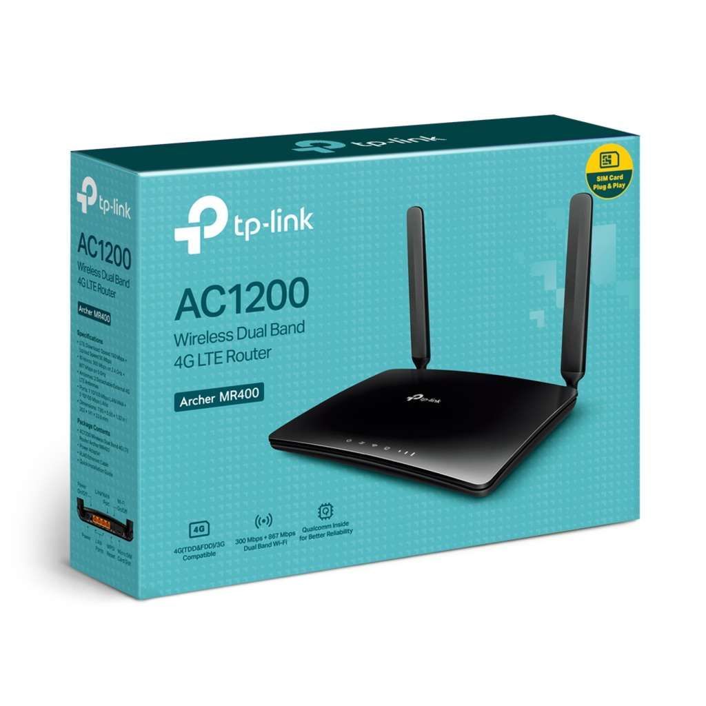 TP-LINK Archer MR400 v3 - Wireless Router - WWAN
