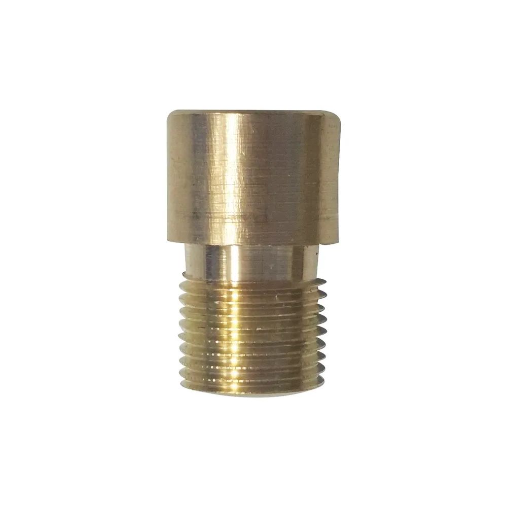 Mirillas Opticas,s.l.  Türgucker-Verlängerung um 10 mm, f. Türgucker ø 12 mm, Messing blank