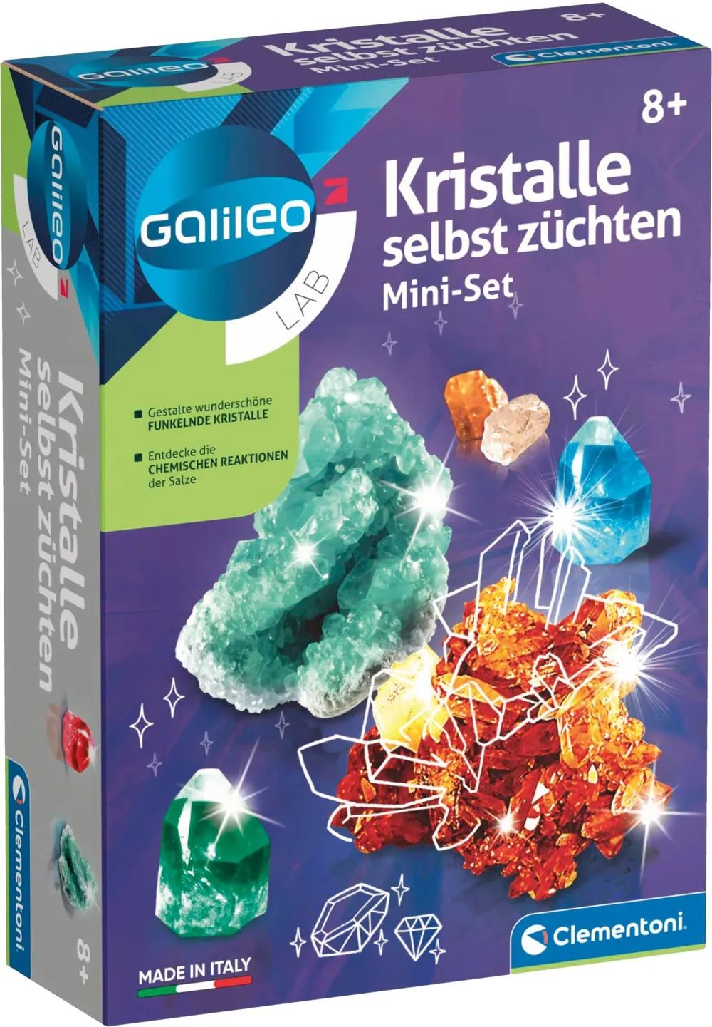 Clementoni GmbH Galileo - Kristalle selbst züchten-Mini