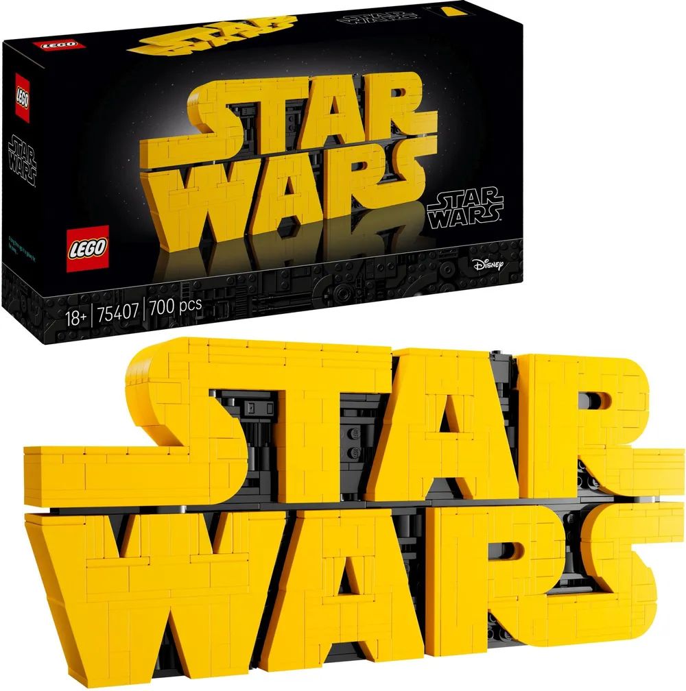 LEGO 75407 Star Wars Logo aus Steinen