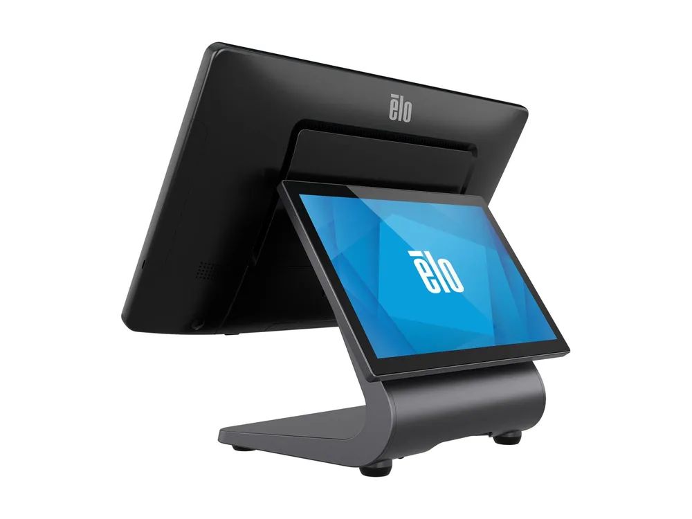 Elo Touch Solutions Elo E-Series 3 - All-in-One (Komplettlösung) - N-series N97 - RAM 8 GB - SSD 128 GB - NVMe - UHD Graphics - 1GbE - kein Betriebssystem - Monitor: LED 39.6 cm (15.6")