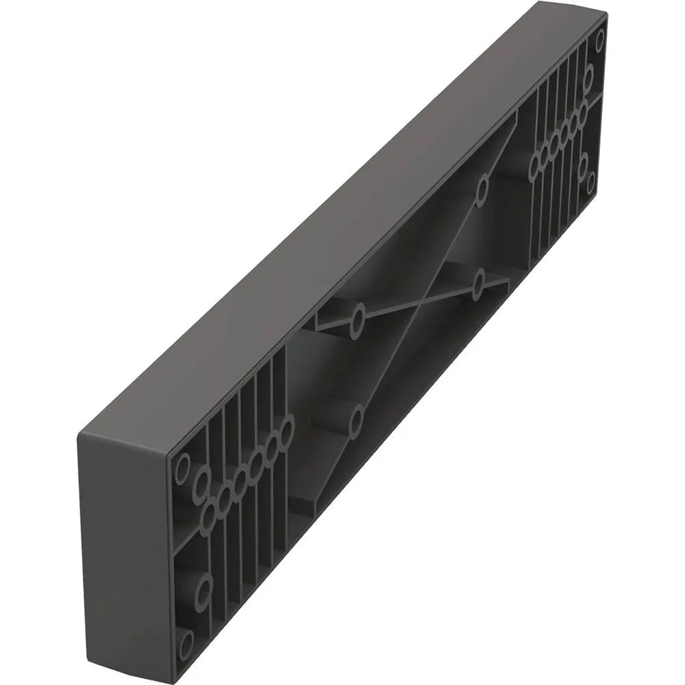 Kesseböhmer CONERO Distanzleiste 25 mm, Kunststoff schwarz