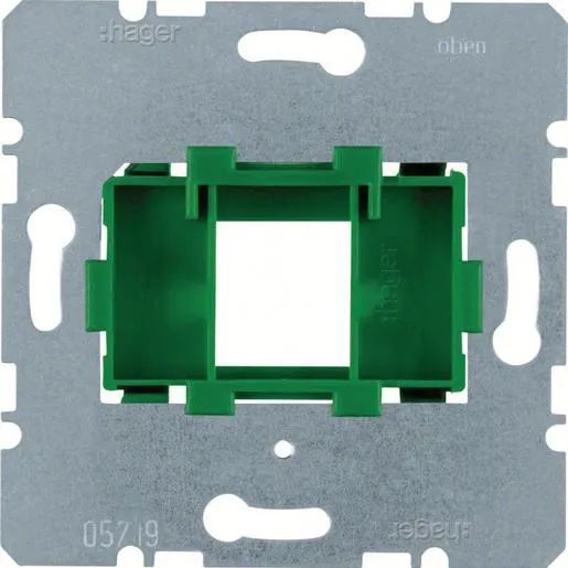 Hager TRAGPLATTE GRÜNER AUFNAHME 1-F / HAGERS WDF4614G