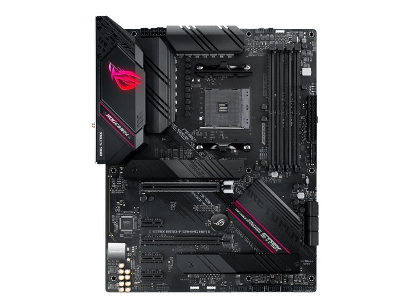 ASUS ROG STRIX B550-F GAMING WIFI II - Motherboard - ATX - Socket AM4 - AMD B550 Chipsatz - USB-C Gen2, USB 3.2 Gen 1, USB 3.2 Gen 2 - 2.5 Gigabit LAN, Wi-Fi 6, Bluetooth - Onboard-Grafik (CPU erforderlich)