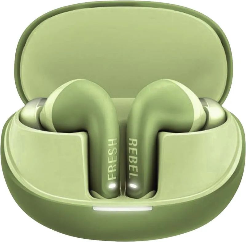 Fresh 'n Rebel Bluetooth®-Ohrhörer "Twins Fuse 2", TWS ANC mit My Sound App, Wild Green
