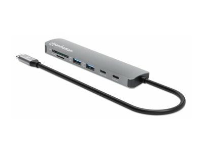 Manhattan Dockingstation - USB-C 3.2 Gen 1