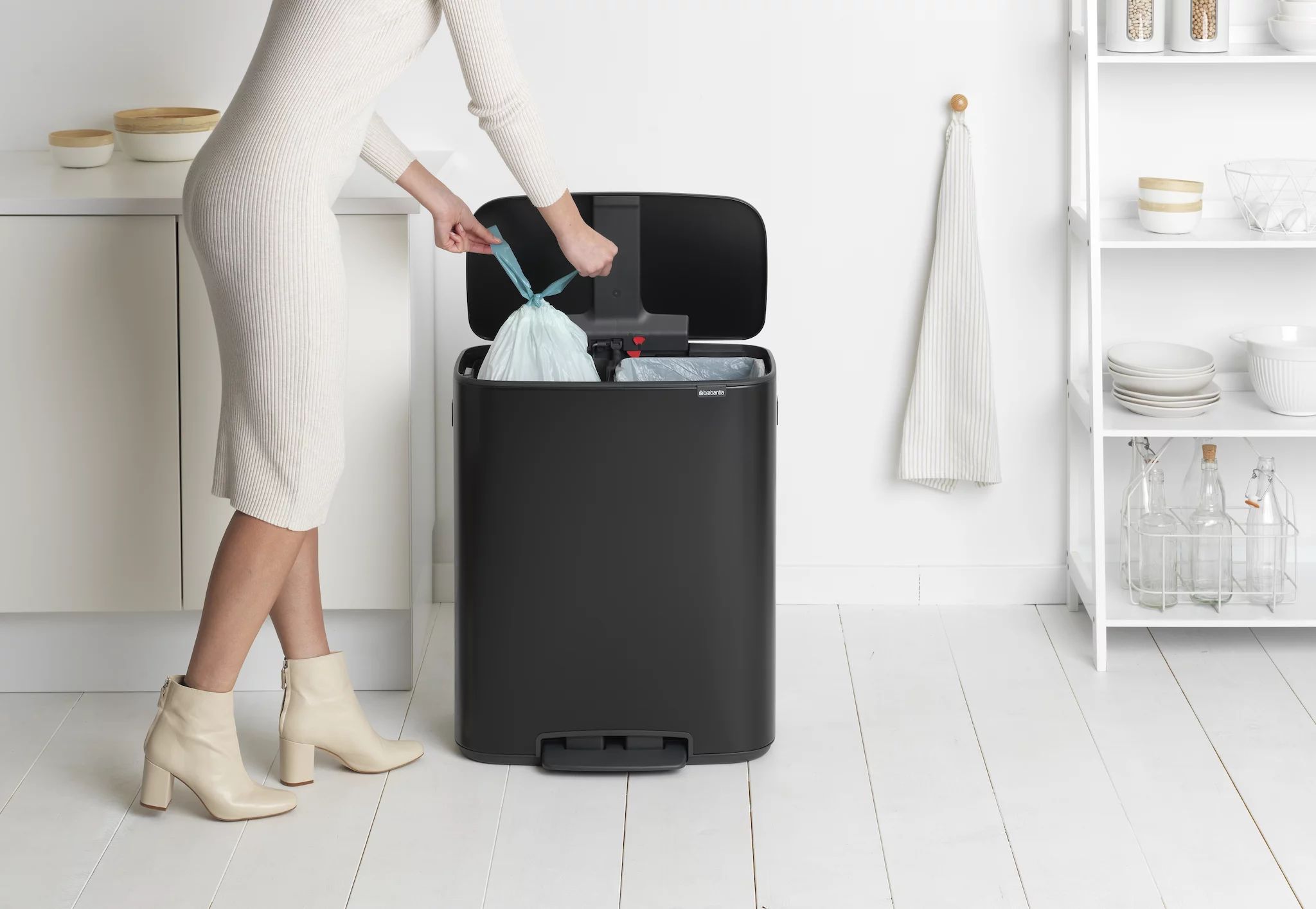 Brabantia Bo Treteimer 2 x 30L