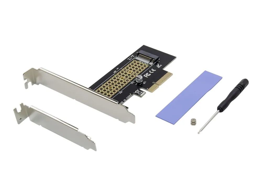 MicroConnect MC-PCIE-NVME-SSDADAPT - PCIe - M.2 - PCIe 3.0 - China - Windows Server 2012 - 146 mm