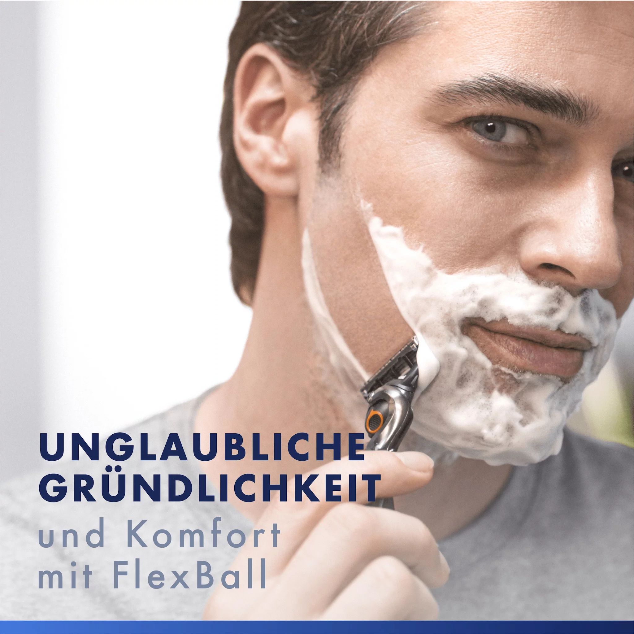 Gillette ProGlide Flexball Systemklingen 3er + Handstück  + Reiseetui "UEFA Champions League"