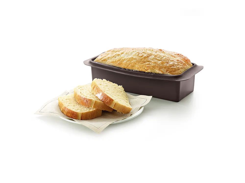 Lékué Silikon-Kastenbackform 25cm - Brown
