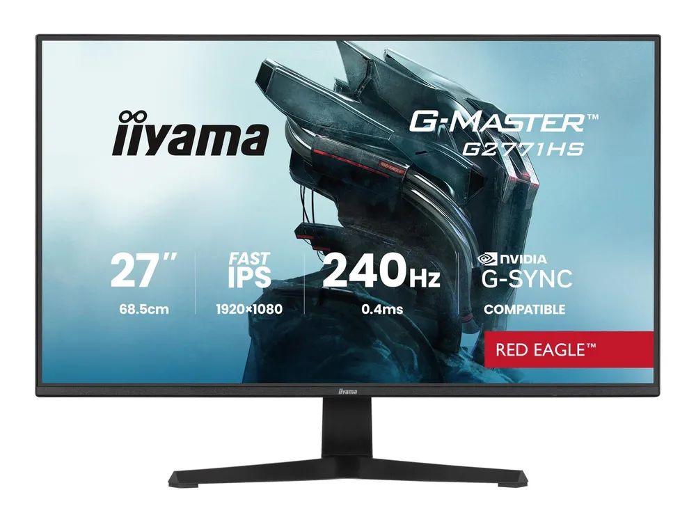 Iiyama G-Master G2771HS-B1 27" Fast-IPS - Flachbildschirm (TFT/LCD) - 27"