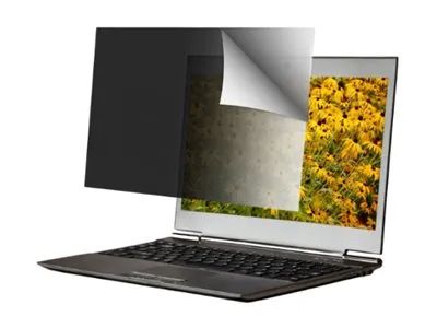 Origin Storage Blickschutzfilter für Bildschirme - 2-in-1 - 2-Wege - klebend - 35.6 cm (14")