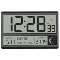 TFA 60.4524.01 - Digitaler Wecker - Rechteck - Schwarz - 12/24 h - Beide Geschlechter - LCD
