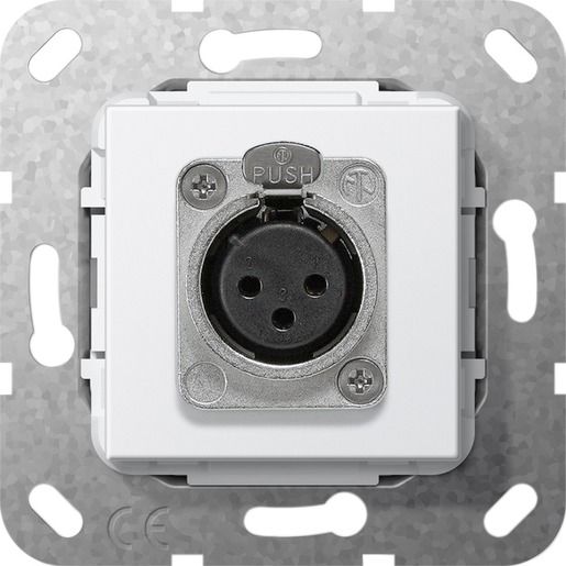 Gira XLR-BUCHSE D-SERIE EINSATZ RWS / GIRA 566703