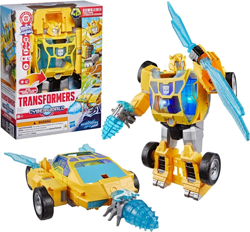 Hasbro European Trading B.V. TF Cyberworld Power Spark Bumblebee