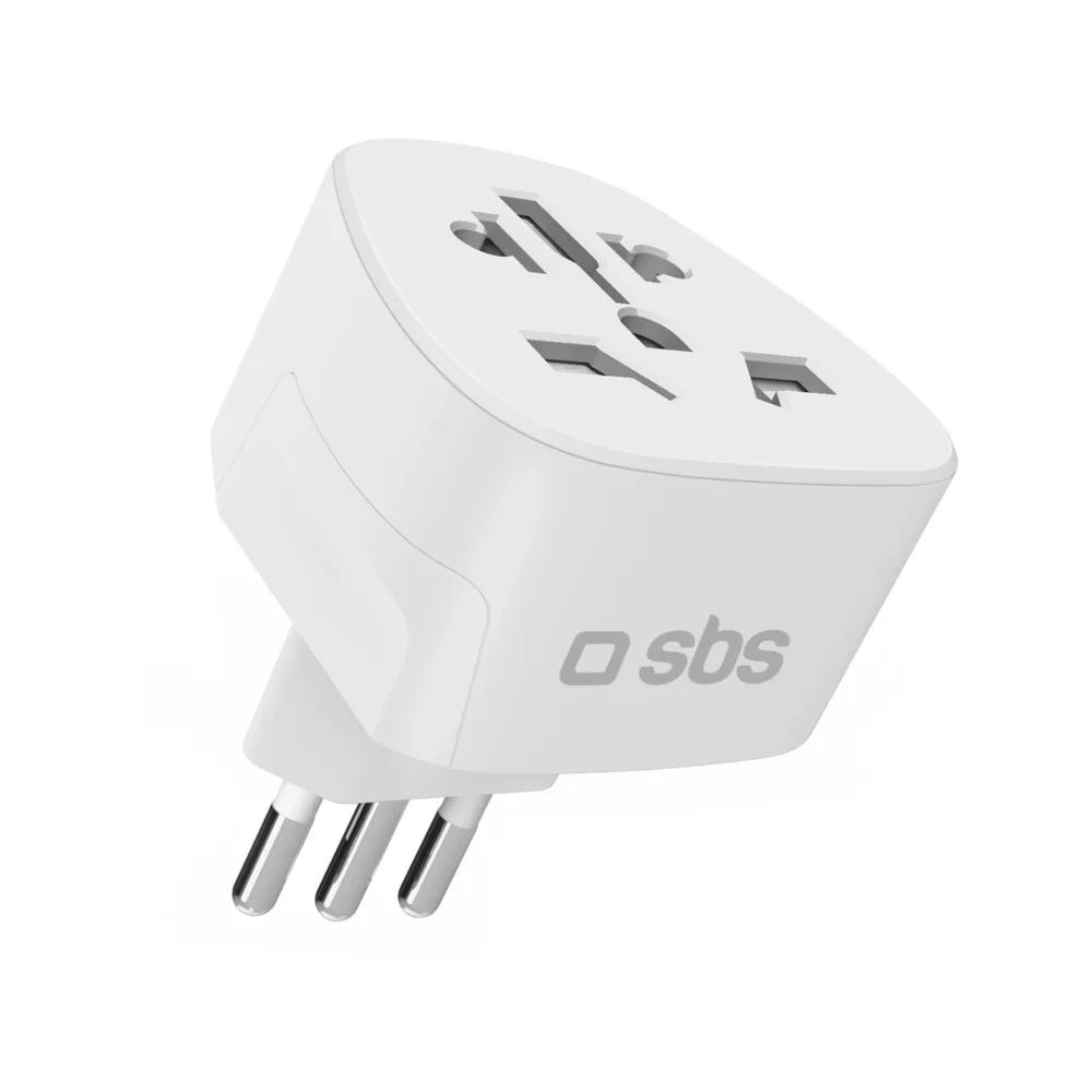 SBS Reisestecker Universal Buchse - Italien Stecker