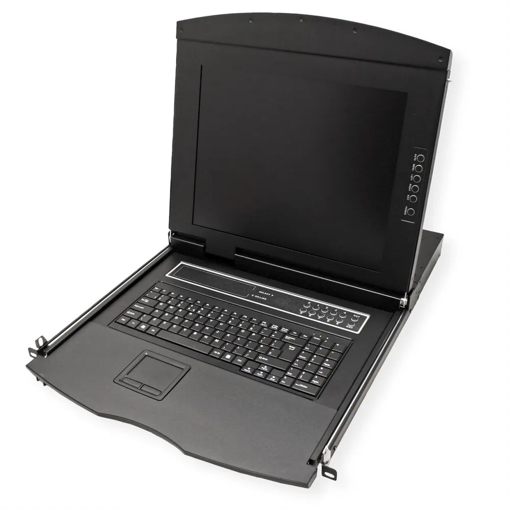VALUE 19-Zoll-KVM-Switch, 8-Port, 43 cm (17") TFT (4:3), VGA, USB, FR-Layout