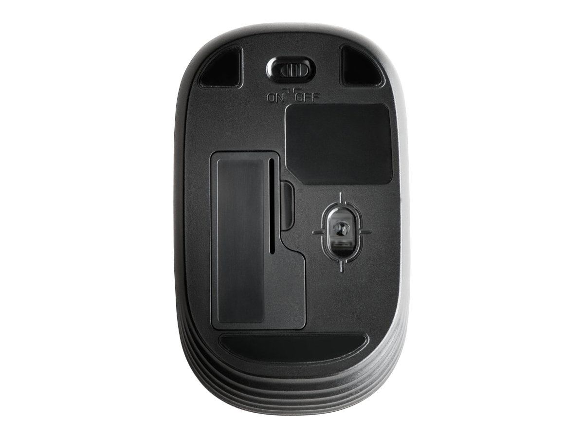 Kensington Pro Fit Mobile - Maus - rechts- und linkshändig - Laser - 2 Tasten - kabellos - 2.4 GHz - kabelloser Empfänger (USB)