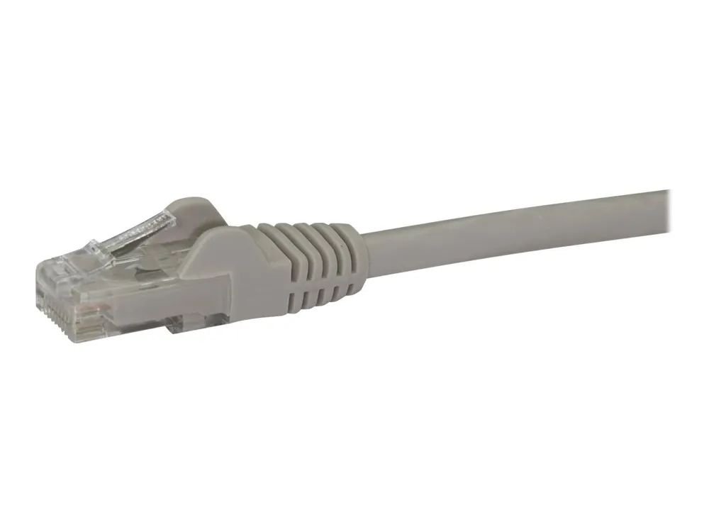 StarTech.com 7,5m CAT6-Kabel - Patchkabel - grau - Snagless - Patch-Kabel - RJ-45 (M)