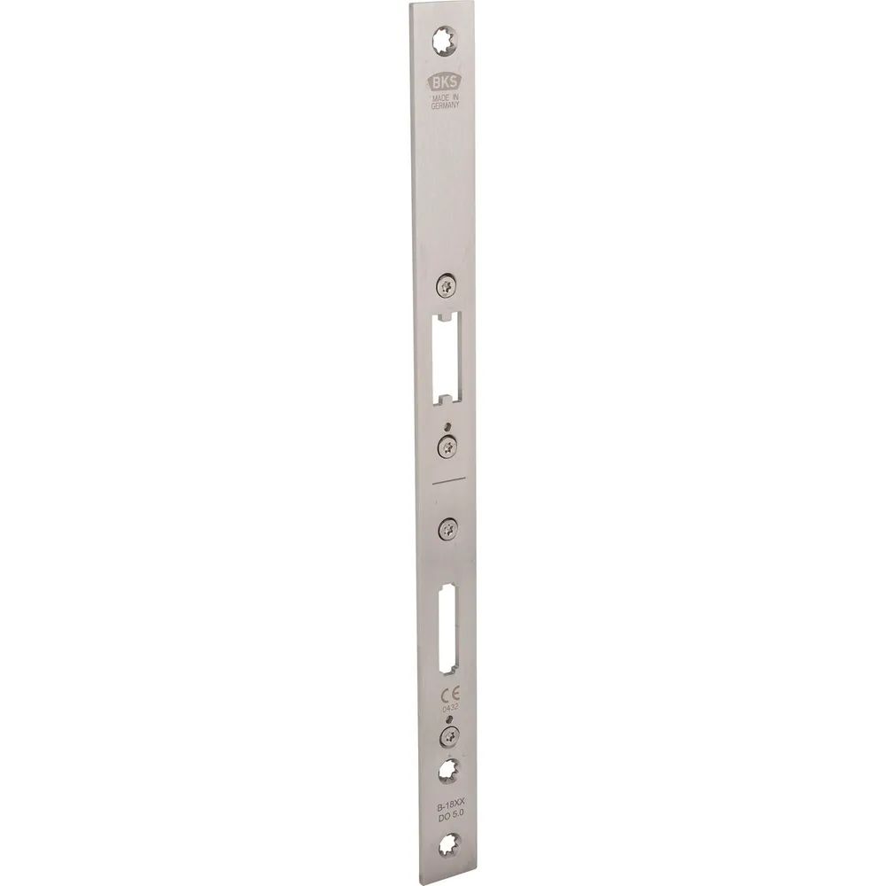 BKS Adapterstulp für Fluchttürschlösser Serie 18, 320 x 24 x 3 mm, Edelstahl