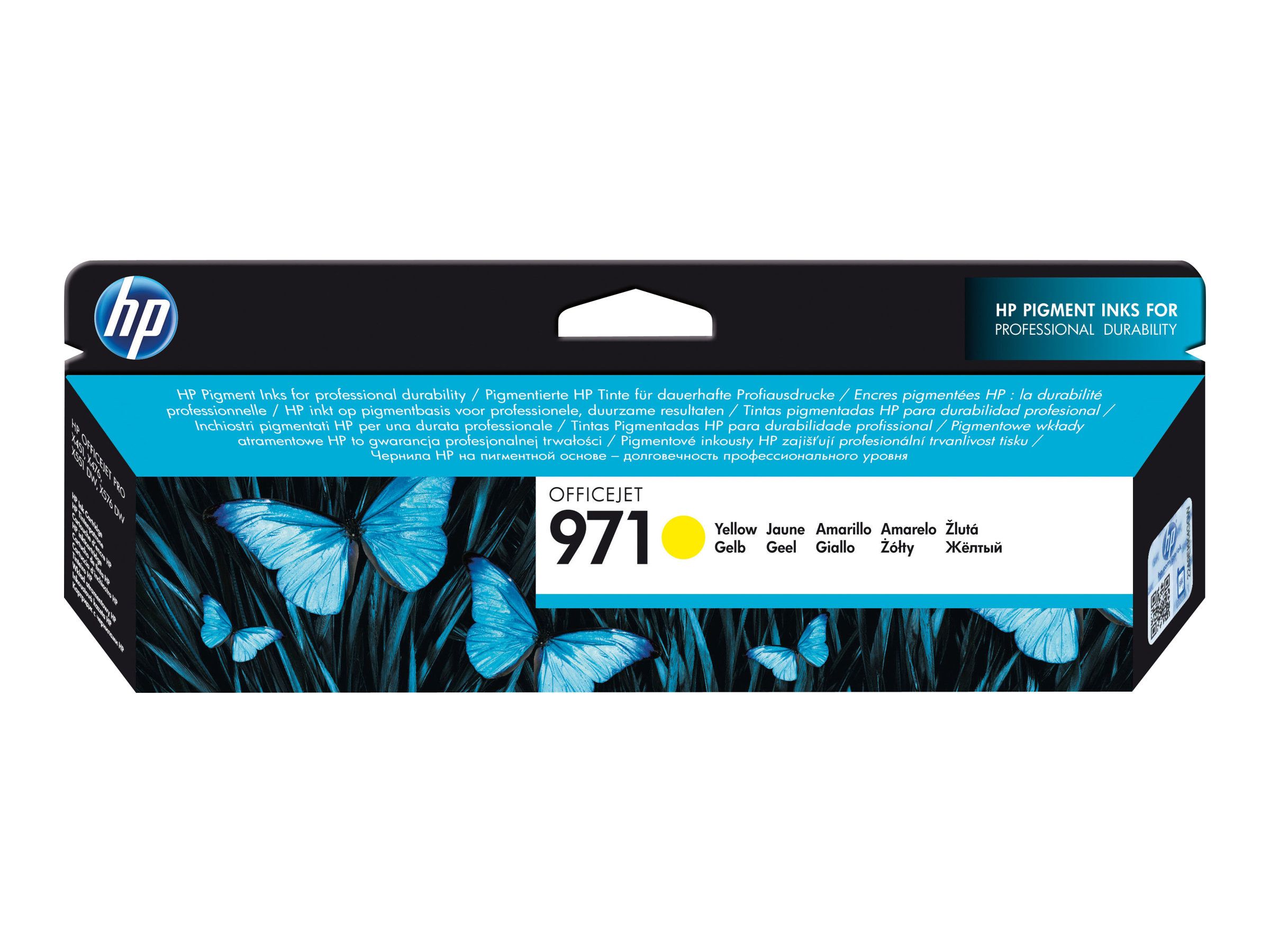 HP 971 - Gelb - original - Tintenpatrone - für Officejet Pro X451dn
