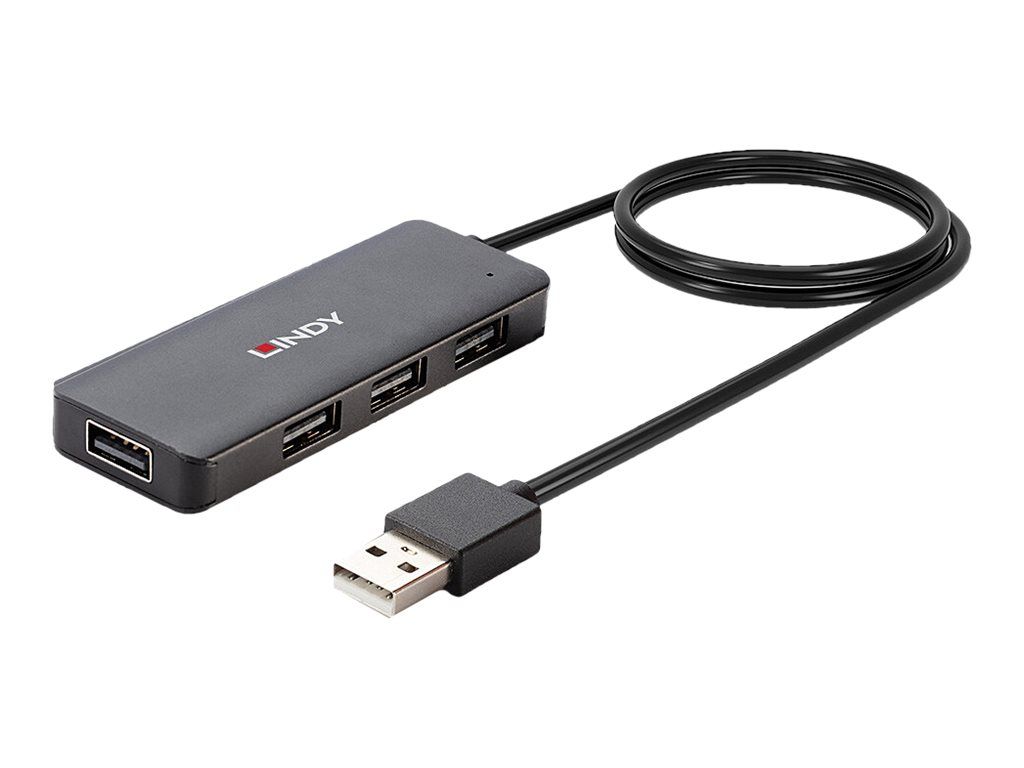 Lindy Hub - 4 x USB 2.0 - Desktop