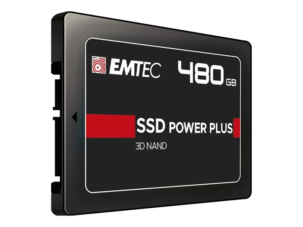 EMTEC X150 Power Plus 3D NAND - SSD - 480 GB - intern - 2.5" (6.4 cm)