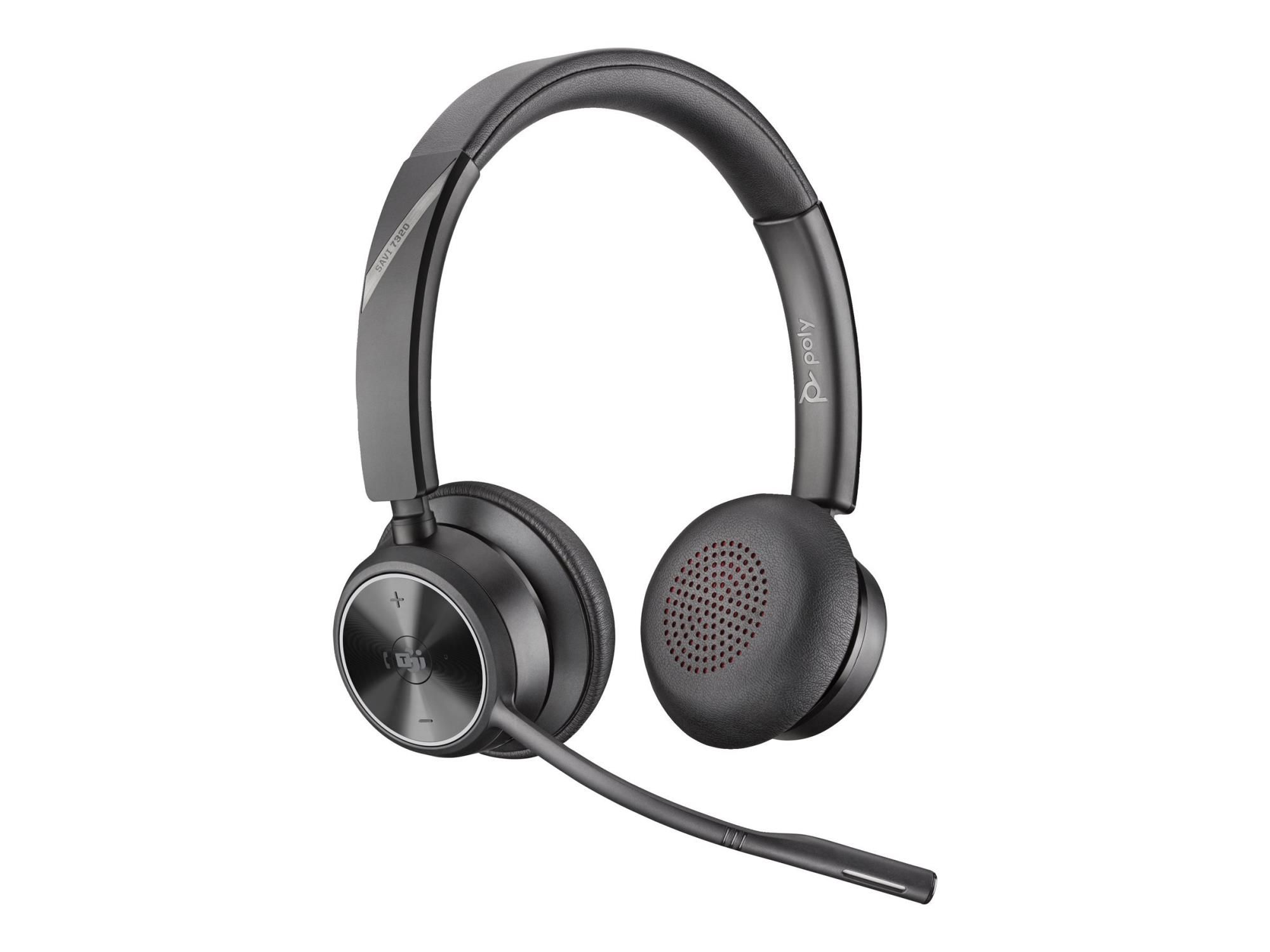 Poly Savi 7320 - Headset - DECT - kabellos