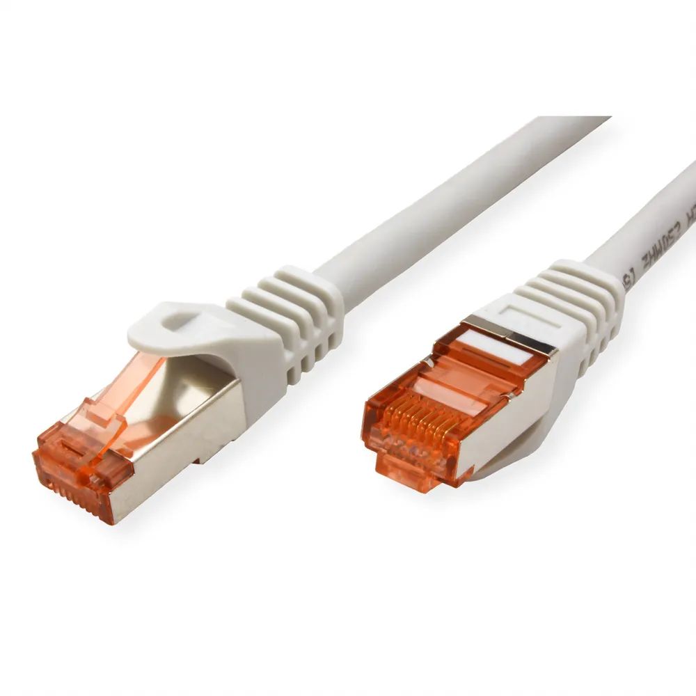 ROLINE Patchkabel Cat.6 S/FTP (PiMF), Component Level, LSOH, grau, 15 m