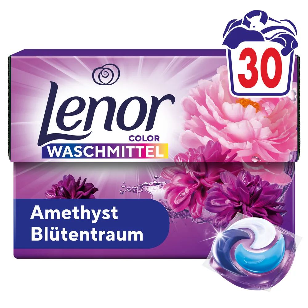 Lenor All-in-1 Pods Amethyst & Blütentraum 