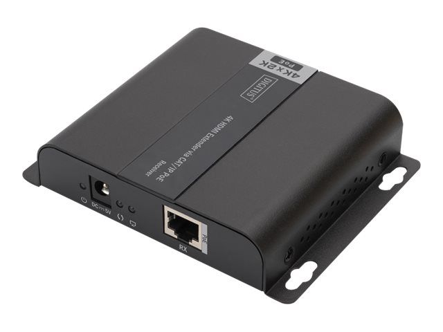 DIGITUS 4K HDMI Extender über CAT/IP (Empfängereinheit), PoE