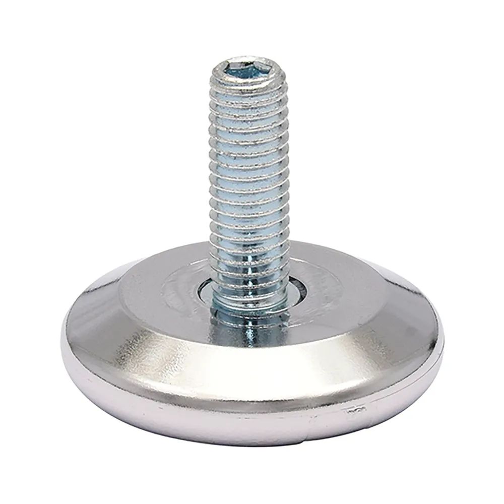 Wagner System GmbH  QuickClick Höhenverstellschraube Kunststoff-Einsatz, ø37mm, M10x25mm, verchromt