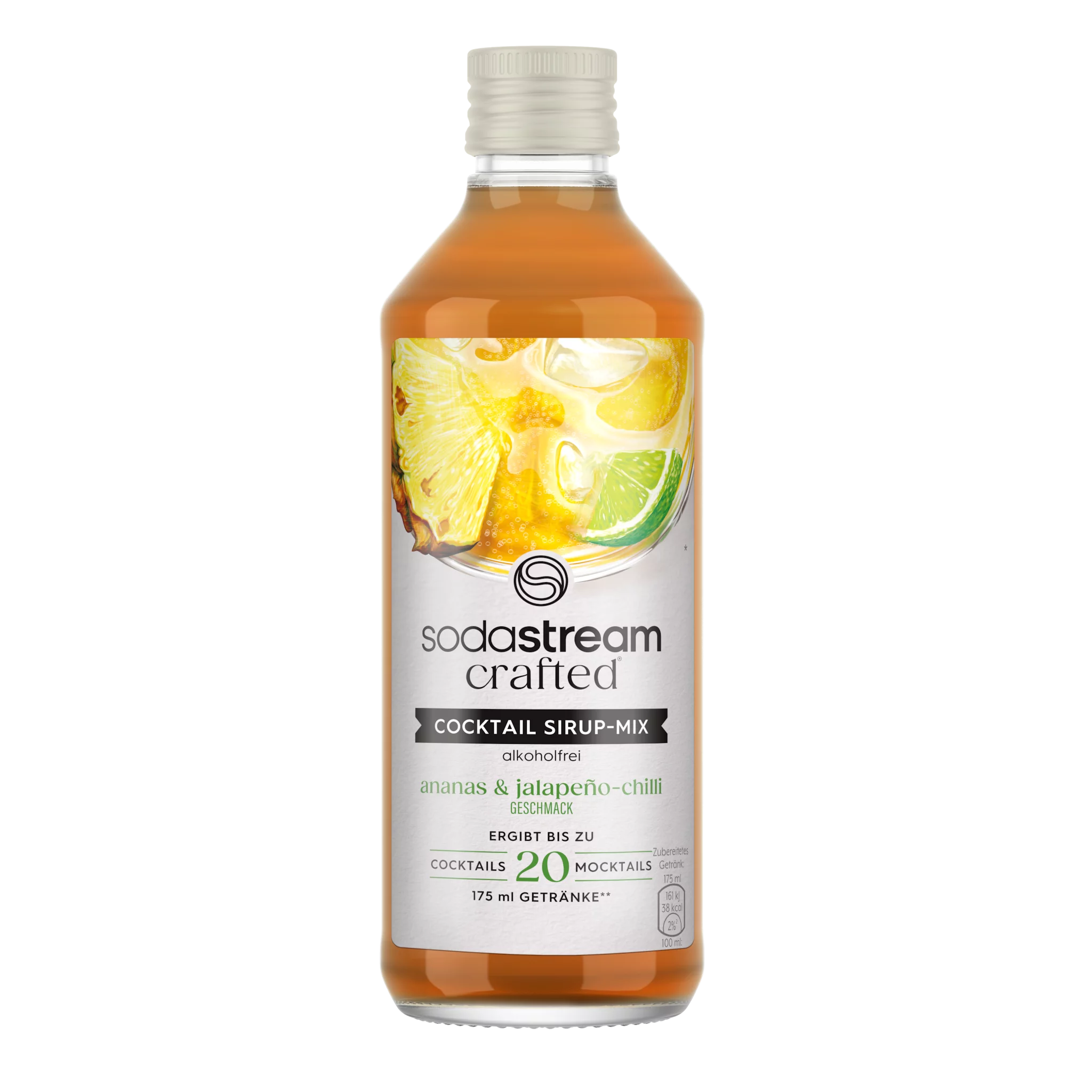 SodaStream Crafted Sirup-Mix Ananas Jalapeno 330ml